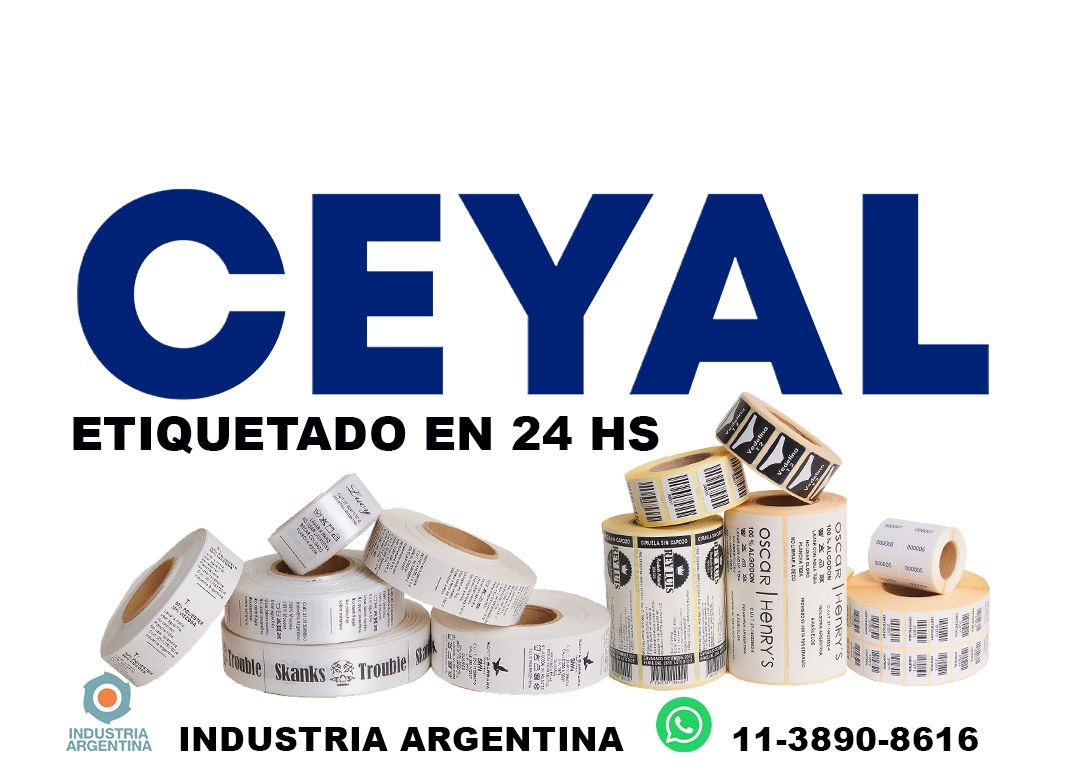 9675 Etiquetas con entrega express en Argentina