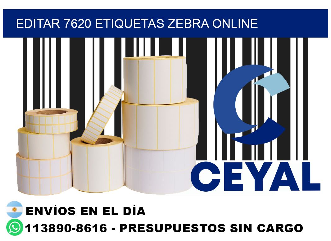 EDITAR 7620 ETIQUETAS ZEBRA ONLINE