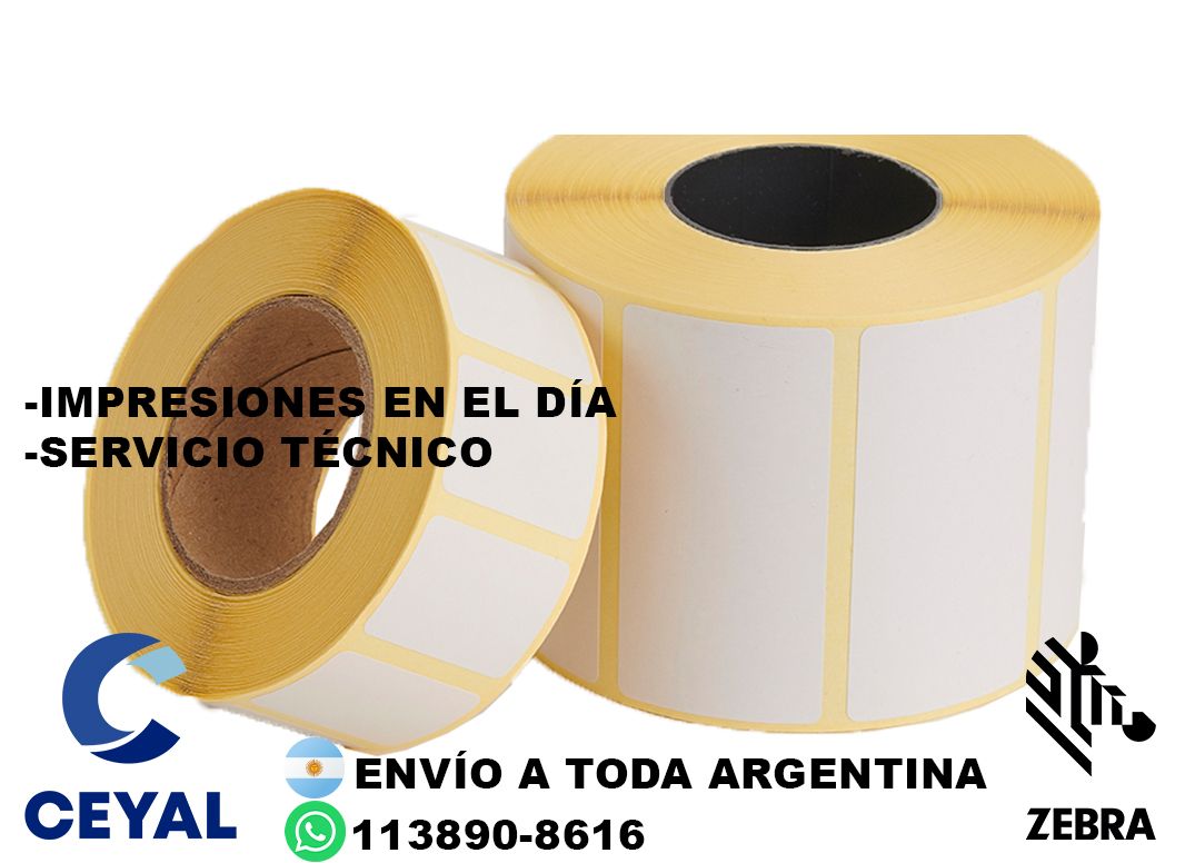 etiquetas blancas adhesivas medidas 81 x 79