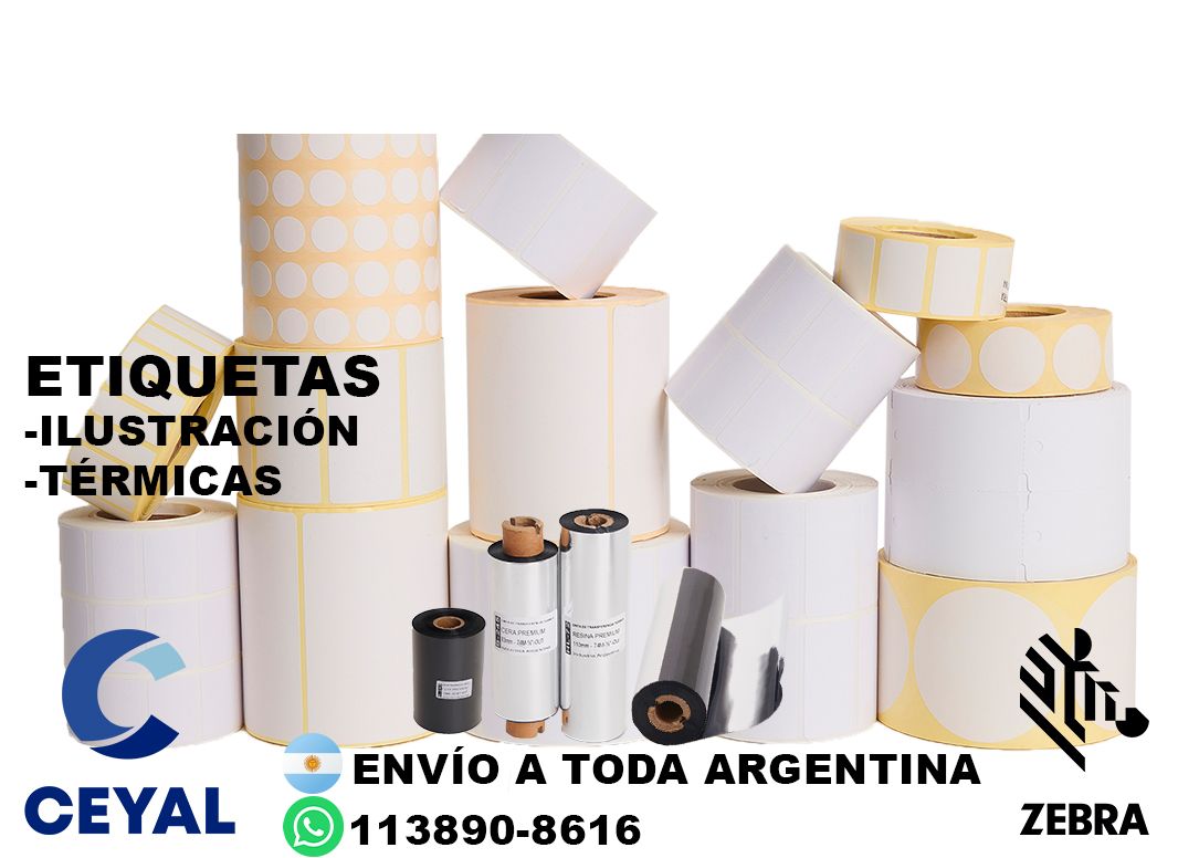 etiquetas personalizada  37 x 93 x 1000
