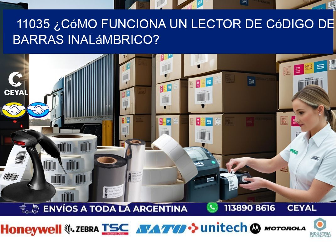 11035 ¿Cómo funciona un lector de código de barras inalámbrico?