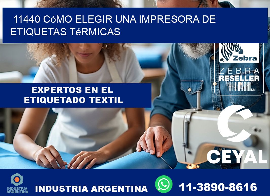 11440 cómo elegir una impresora de etiquetas térmicas