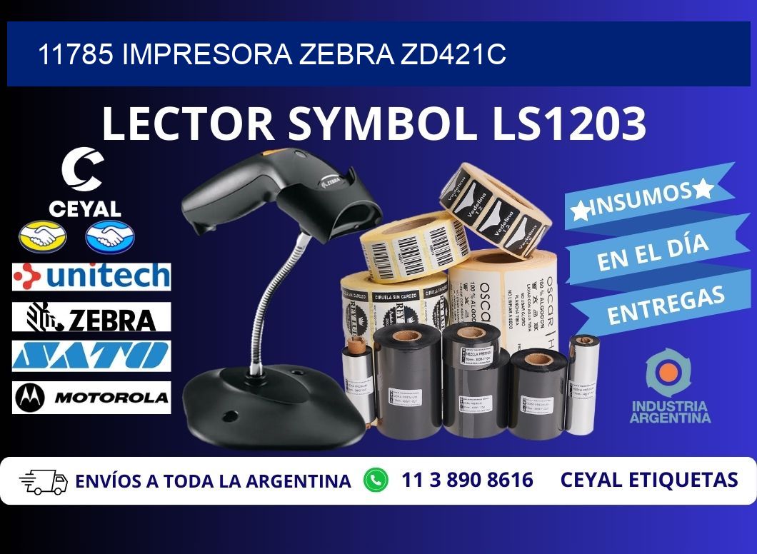 11785 Impresora Zebra zd421c