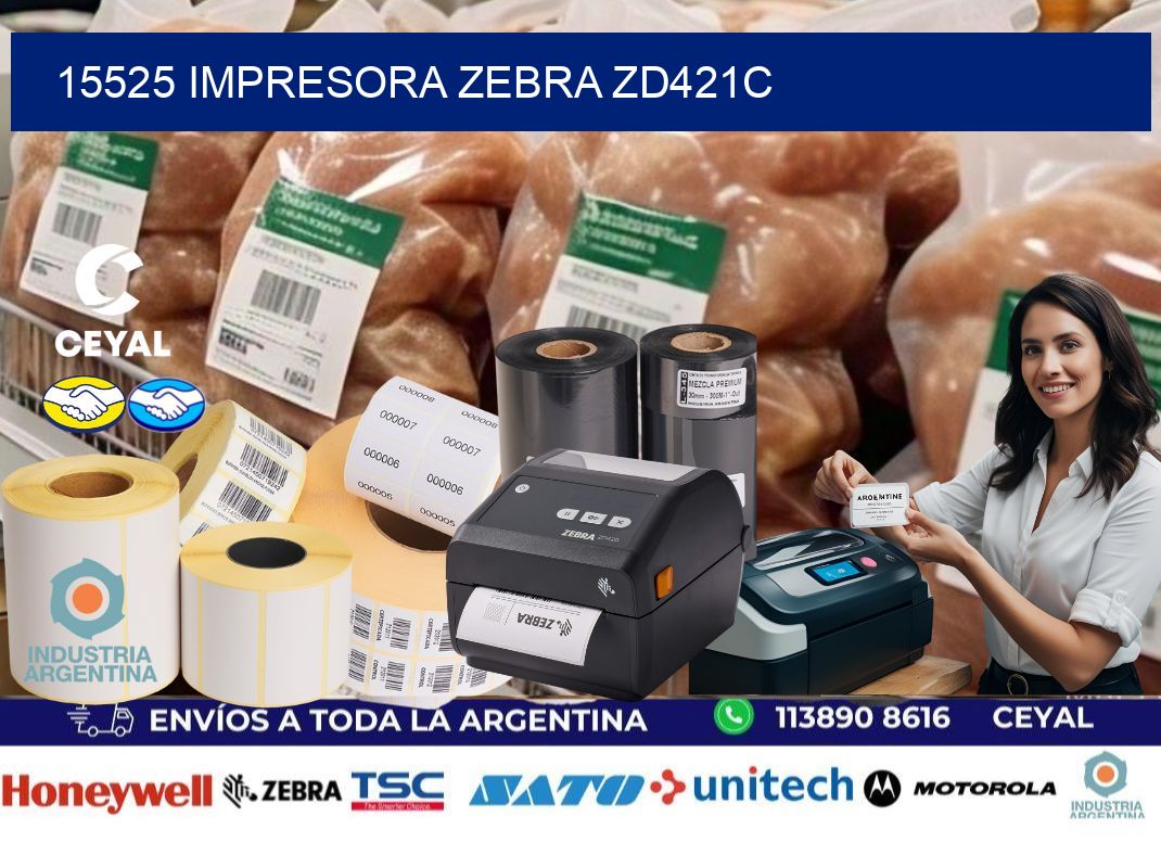 15525 Impresora Zebra zd421c