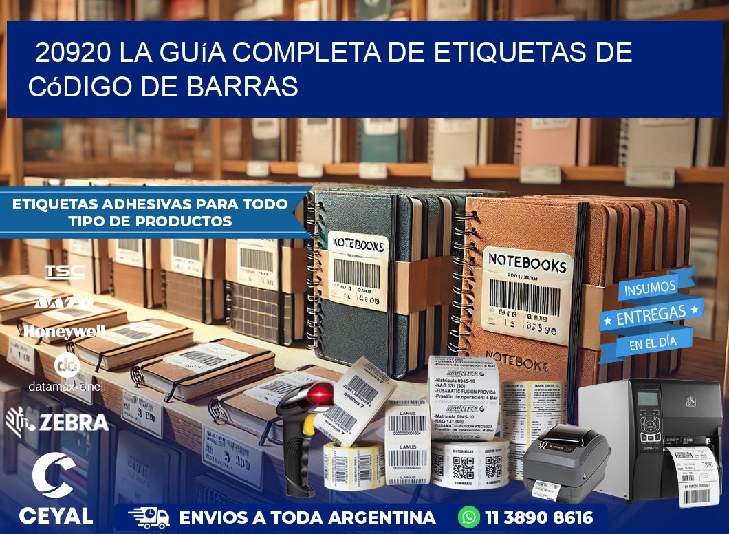 20920 La guía completa de etiquetas de código de barras