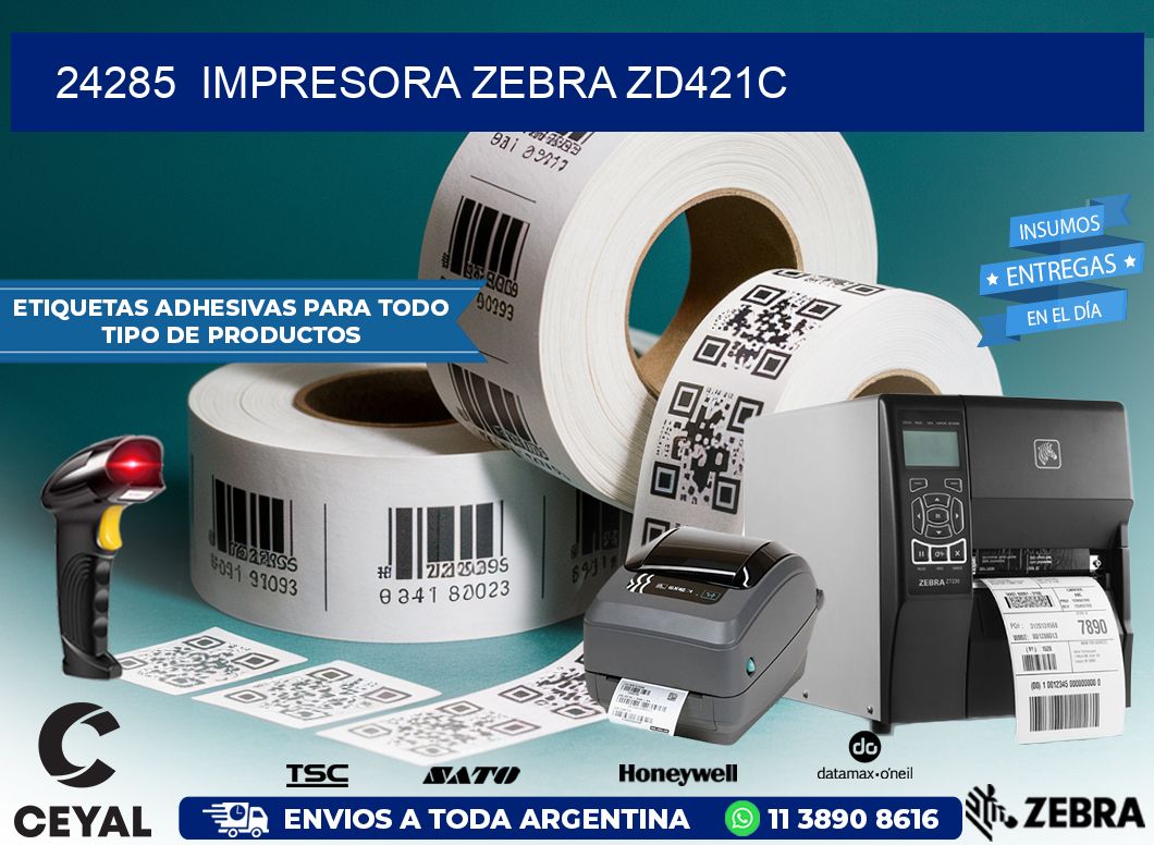 24285  Impresora Zebra zd421c