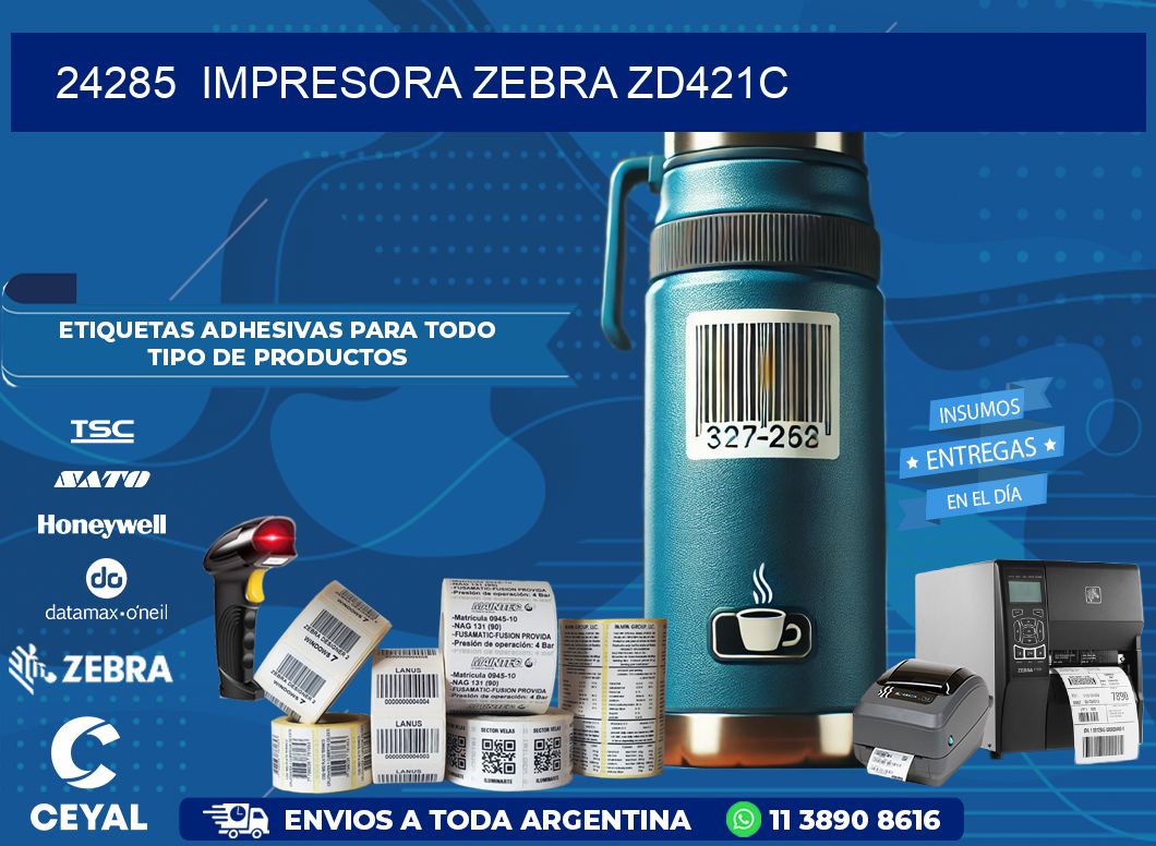 24285  Impresora Zebra zd421c