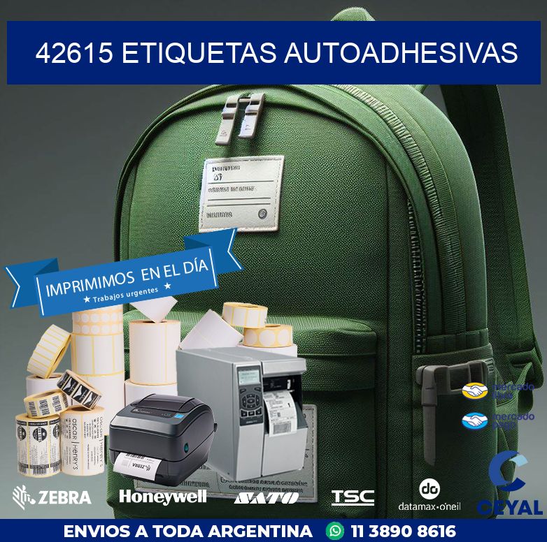 42615 Etiquetas autoadhesivas