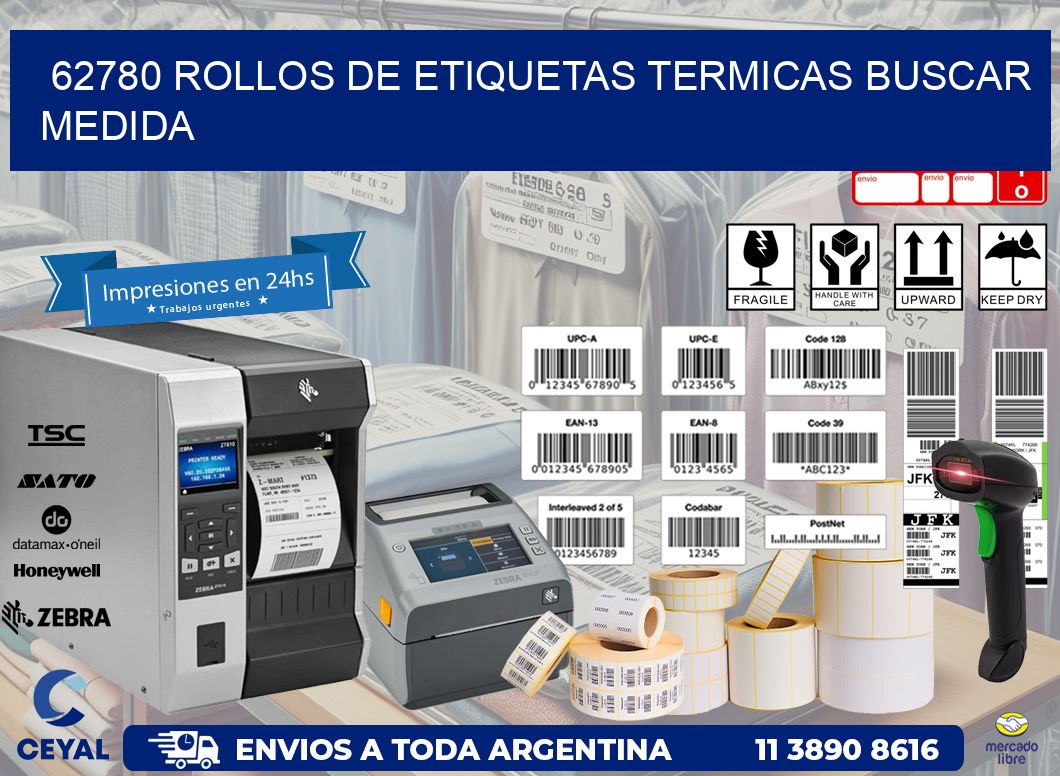 62780 rollos de etiquetas termicas buscar medida