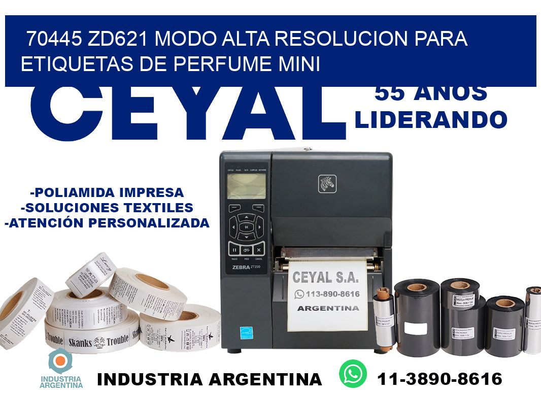 70445 zd621 modo alta resolucion para etiquetas de perfume mini