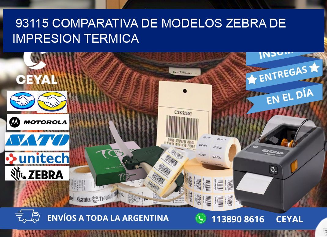 93115 comparativa de modelos zebra de impresion termica