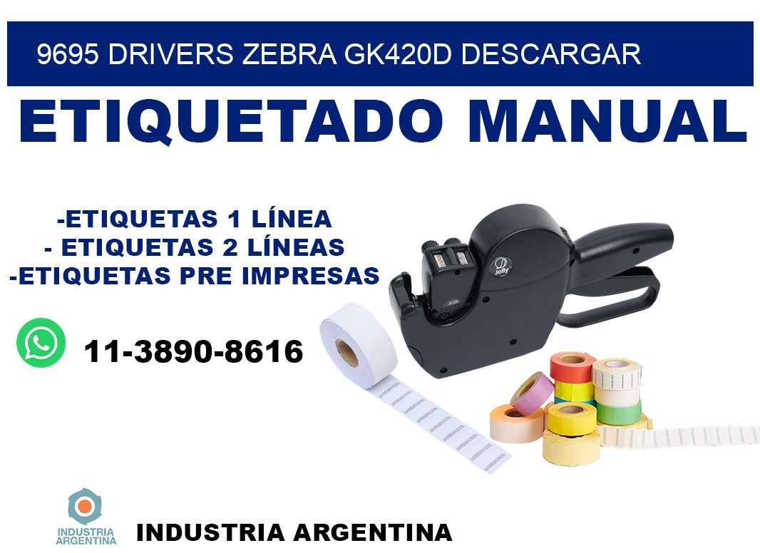 9695 drivers zebra gk420d descargar