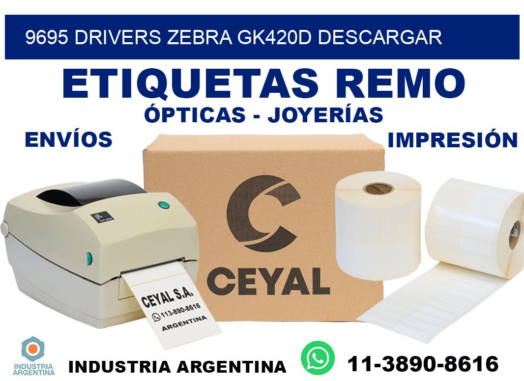 9695 drivers zebra gk420d descargar