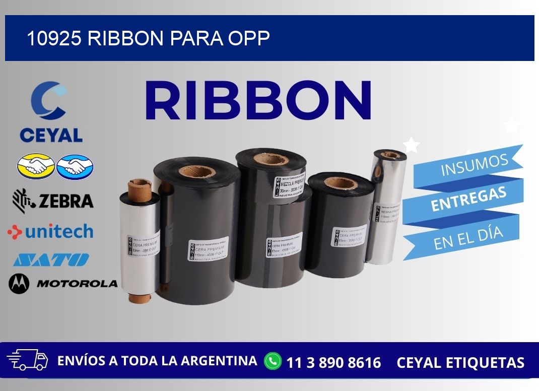 10925 ribbon para opp