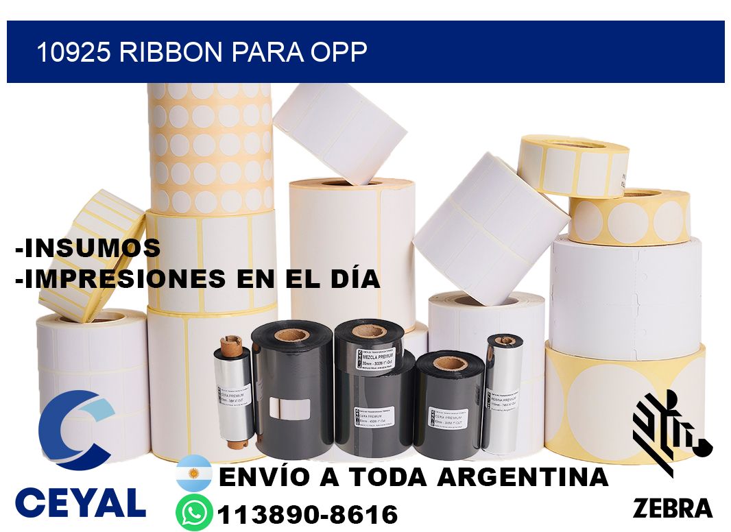 10925 ribbon para opp