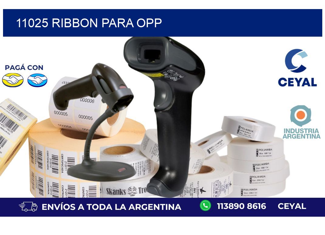11025 ribbon para opp