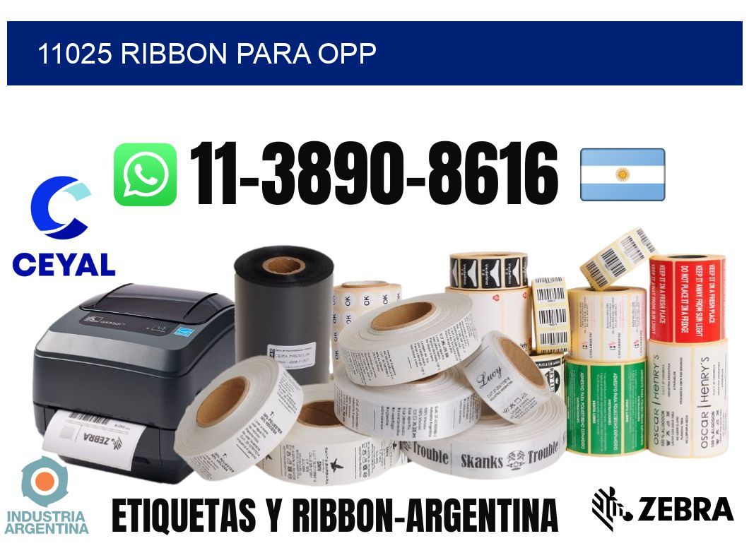 11025 ribbon para opp