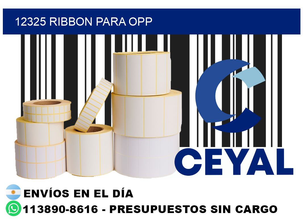 12325 ribbon para opp