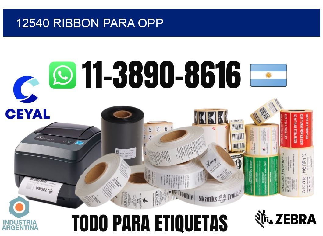 12540 ribbon para opp