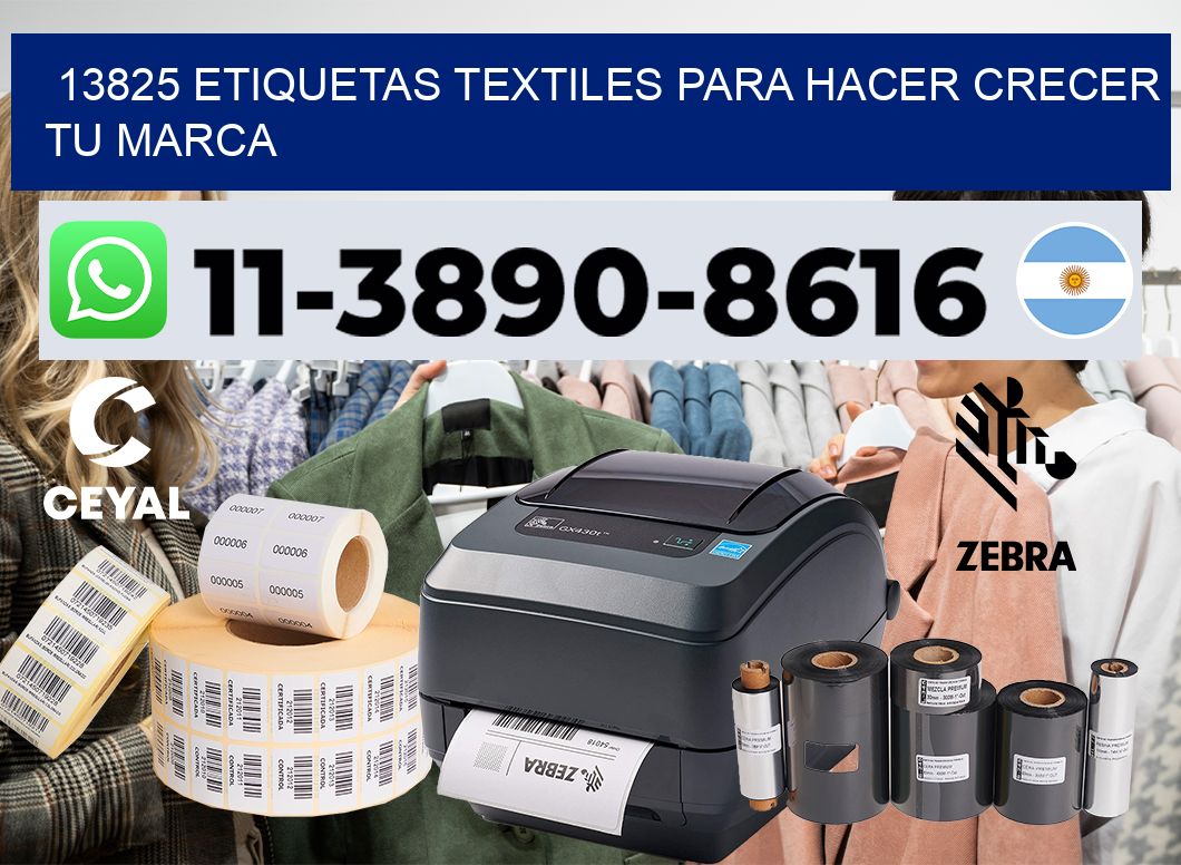 13825 Etiquetas textiles para hacer crecer tu marca