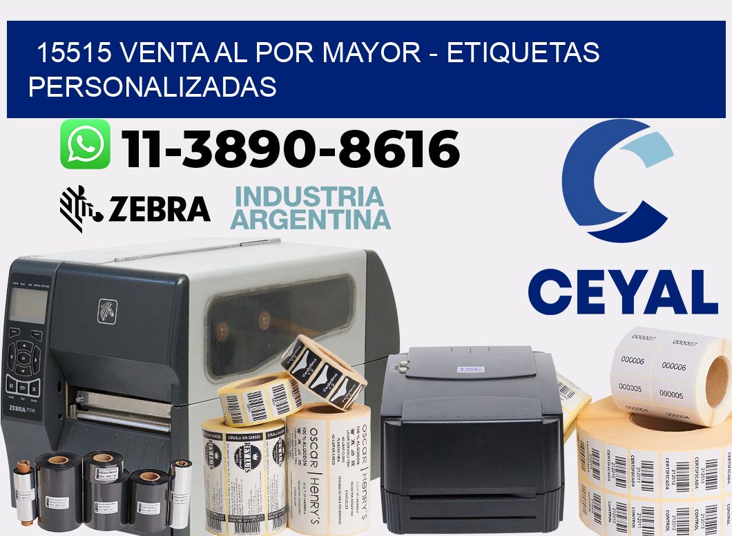 15515 Venta al Por Mayor - Etiquetas Personalizadas