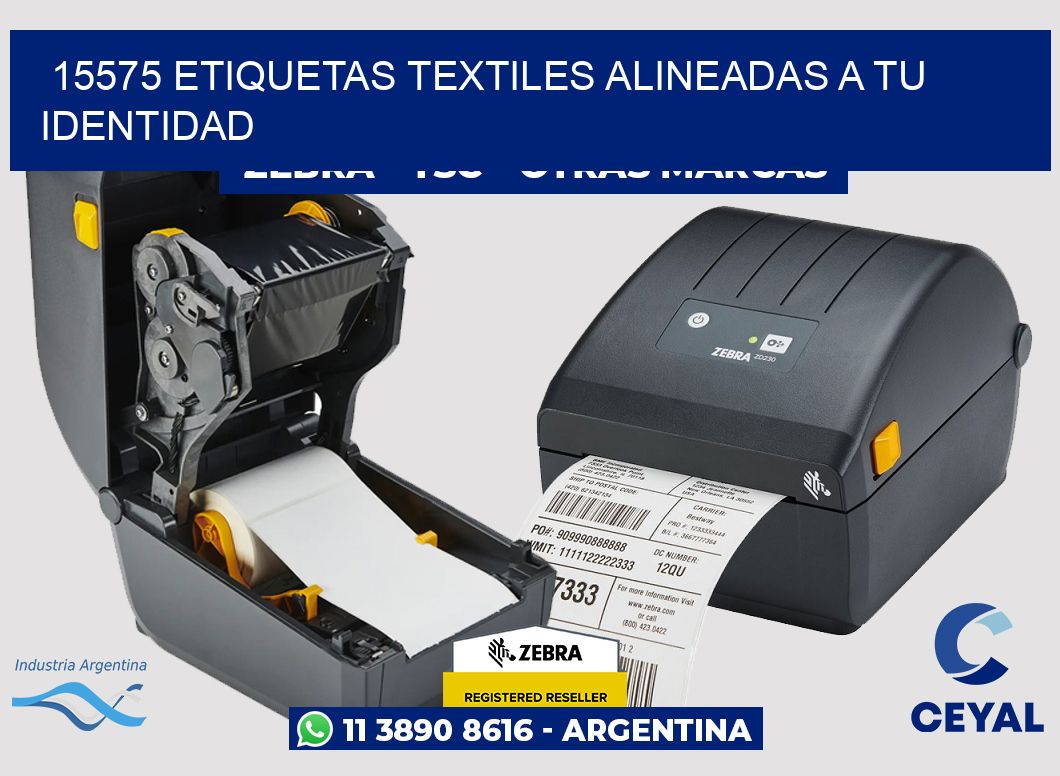 15575 Etiquetas textiles alineadas a tu identidad