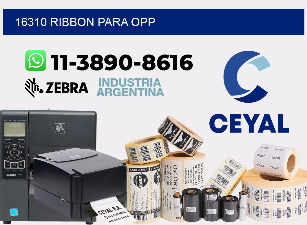 16310 ribbon para opp