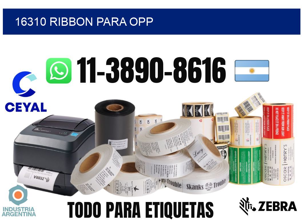16310 ribbon para opp