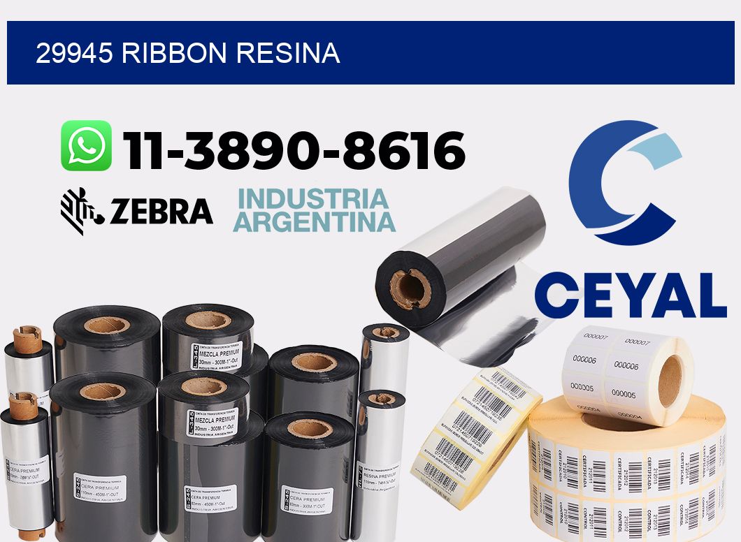29945 ribbon resina