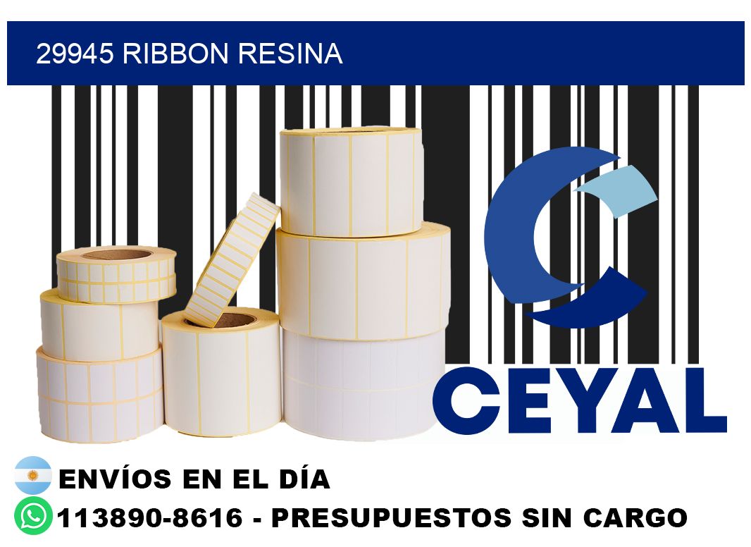 29945 ribbon resina