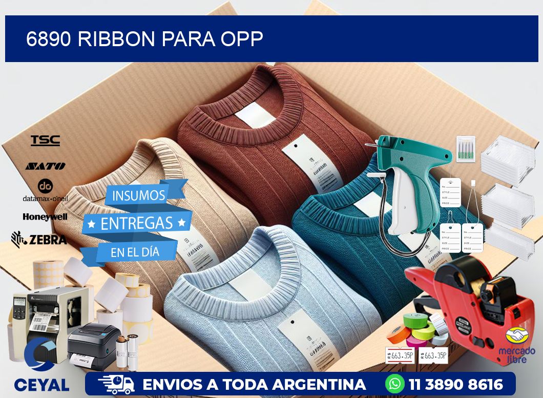 6890 ribbon para opp