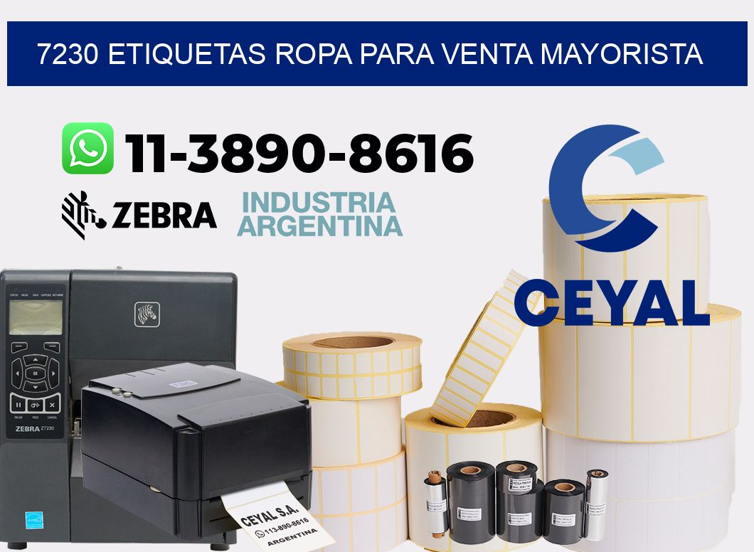 7230 Etiquetas ropa para venta mayorista