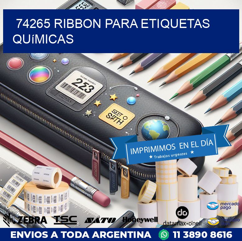 74265 ribbon para etiquetas químicas