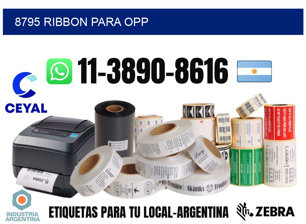 8795 ribbon para opp