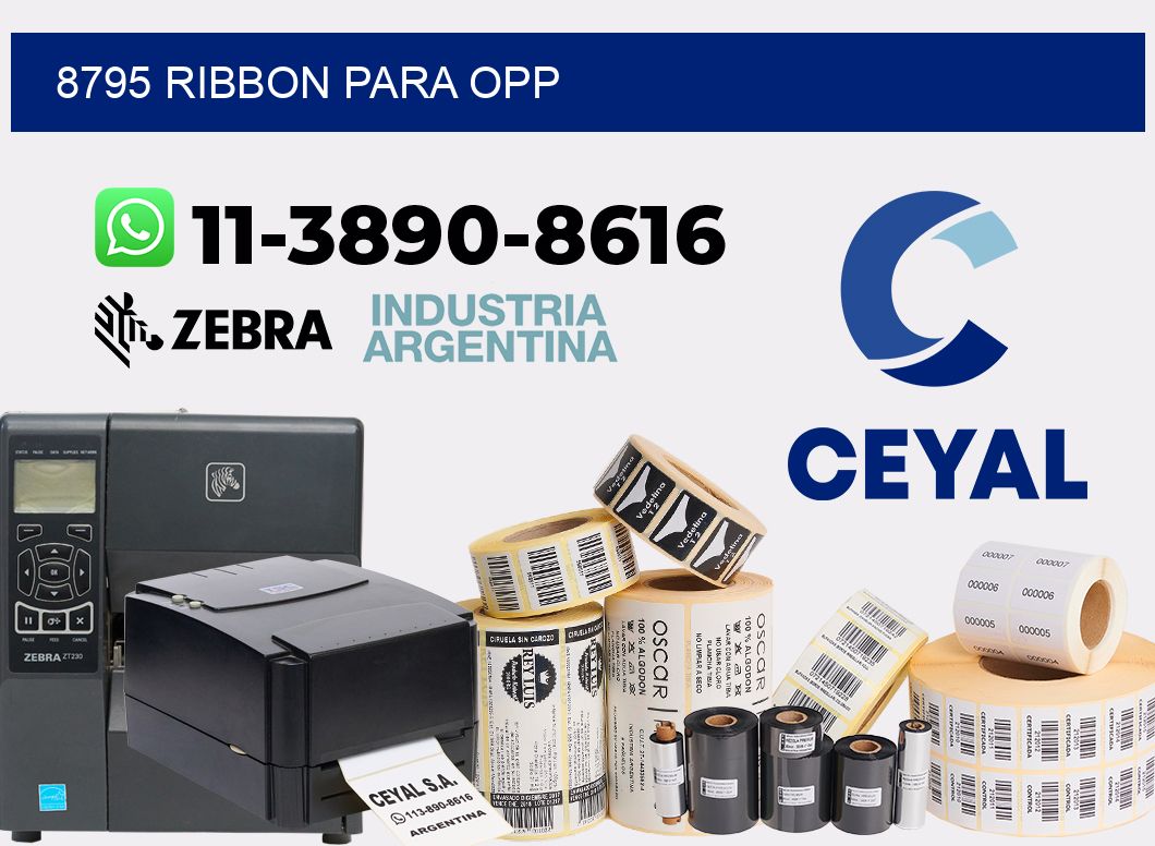 8795 ribbon para opp