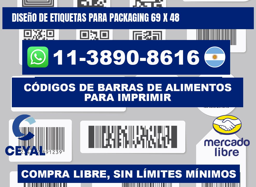 diseño de etiquetas para packaging 69 x 48