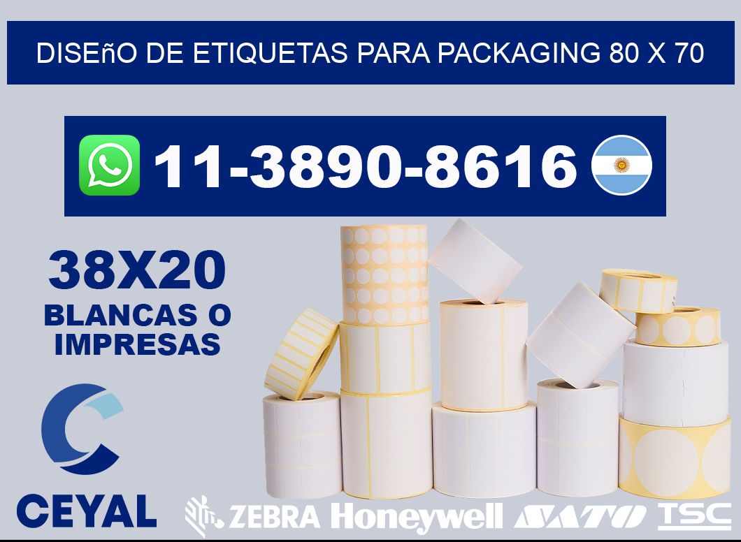 diseño de etiquetas para packaging 80 x 70