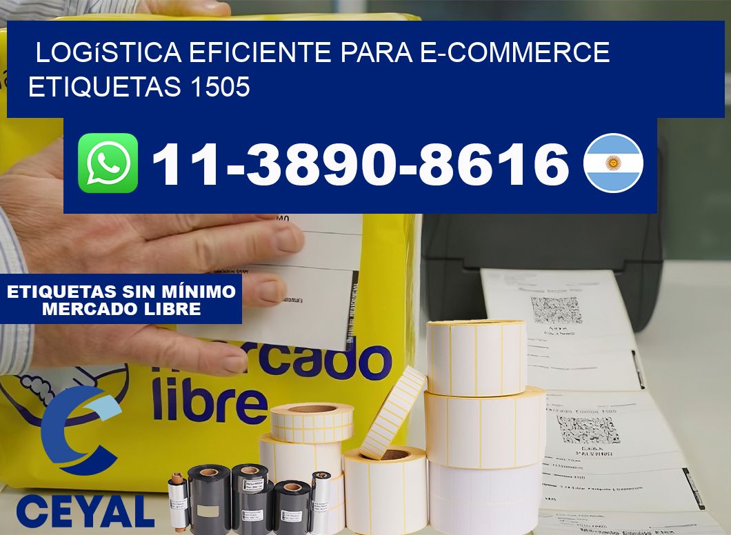 Logística eficiente para e-commerce  etiquetas 1505