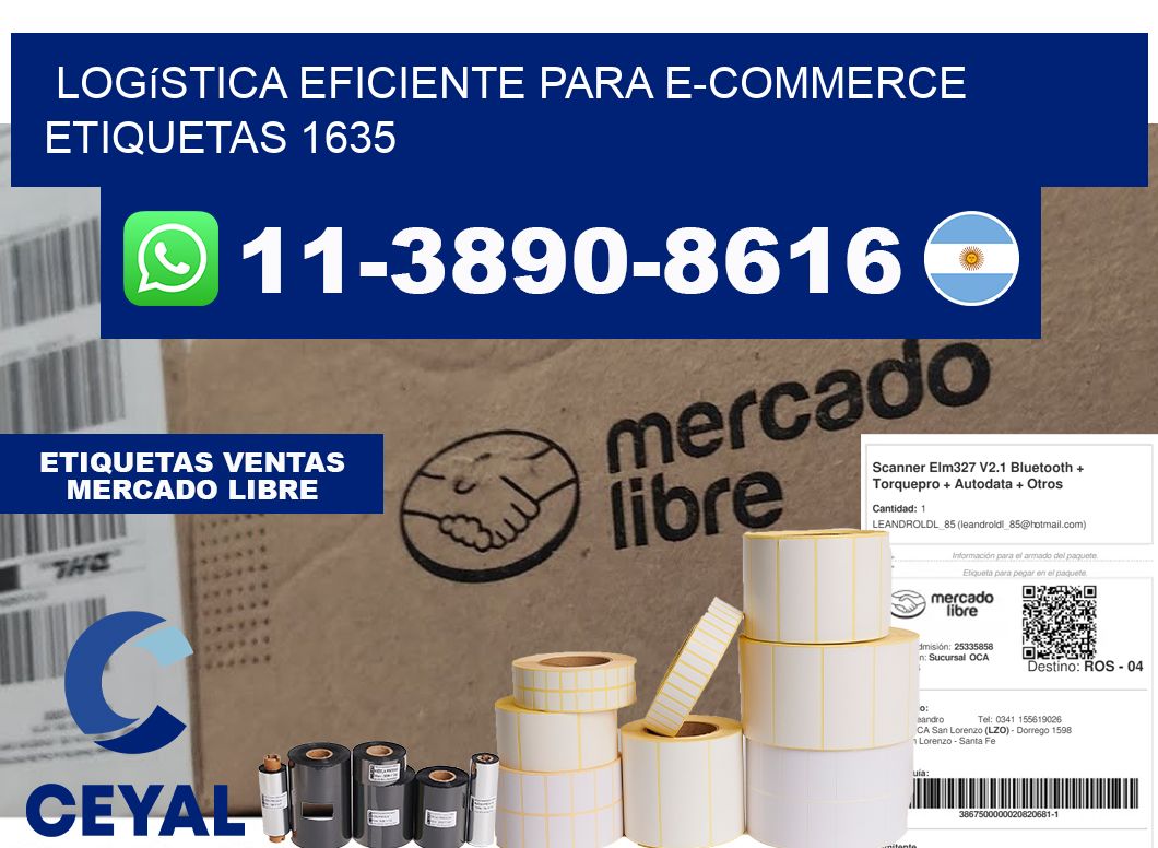 Logística eficiente para e-commerce etiquetas 1635