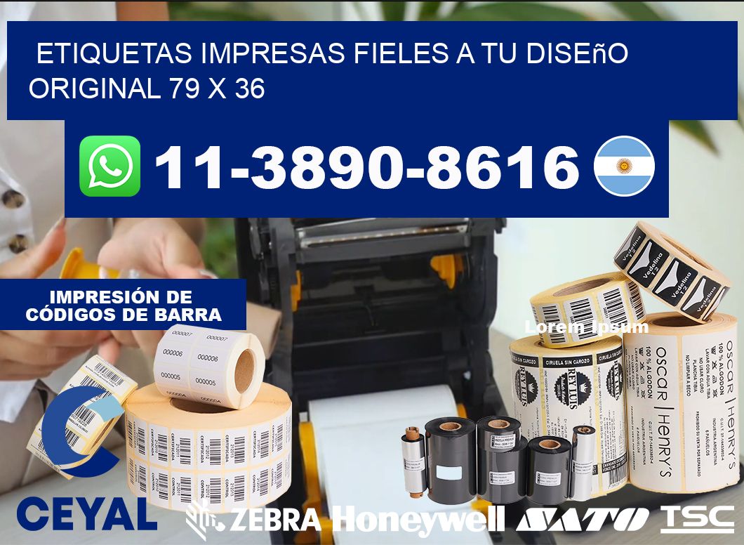 etiquetas impresas fieles a tu diseño original 79 x 36
