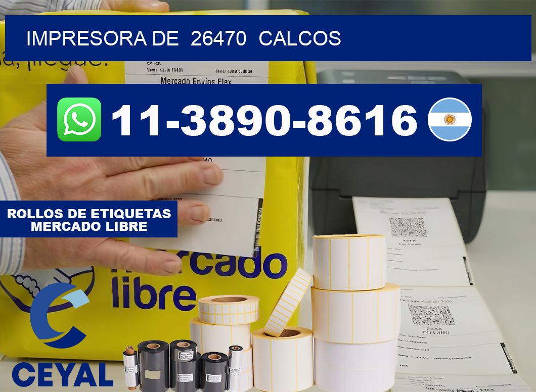 impresora de  26470  calcos