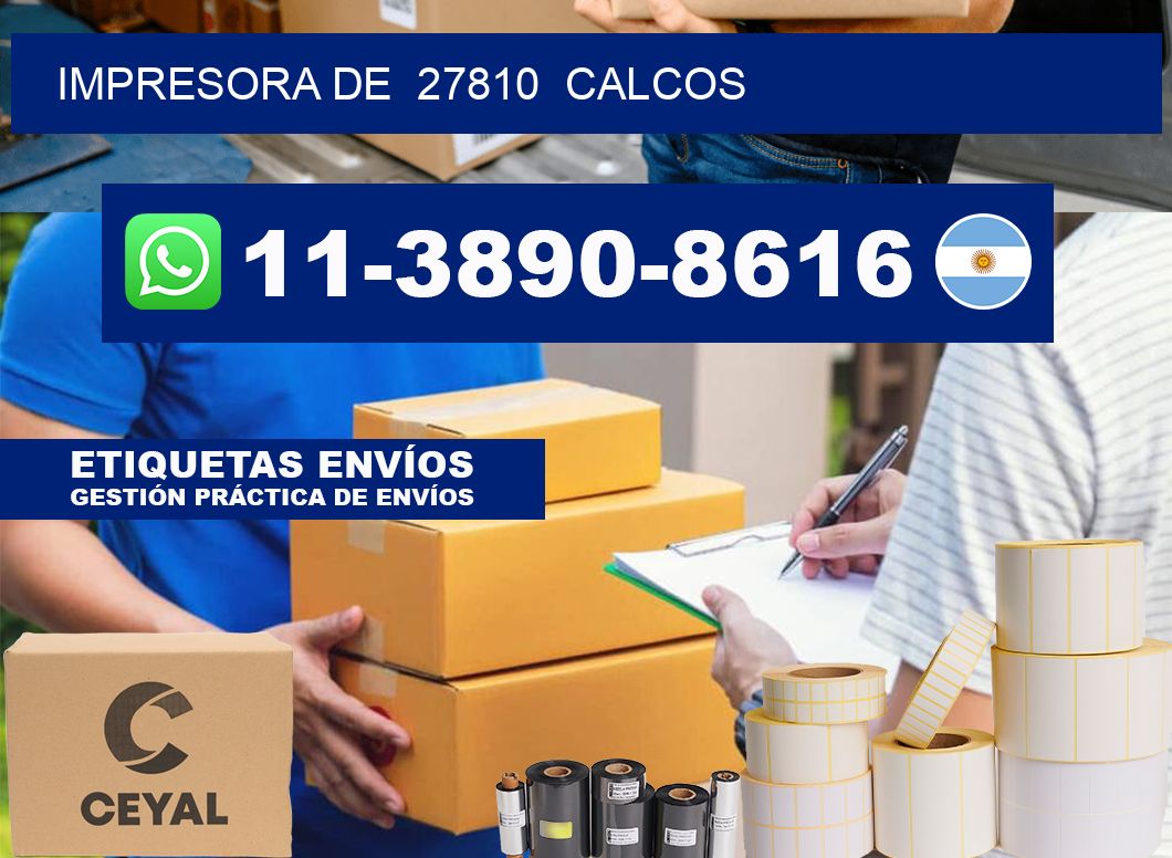 impresora de 27810 calcos