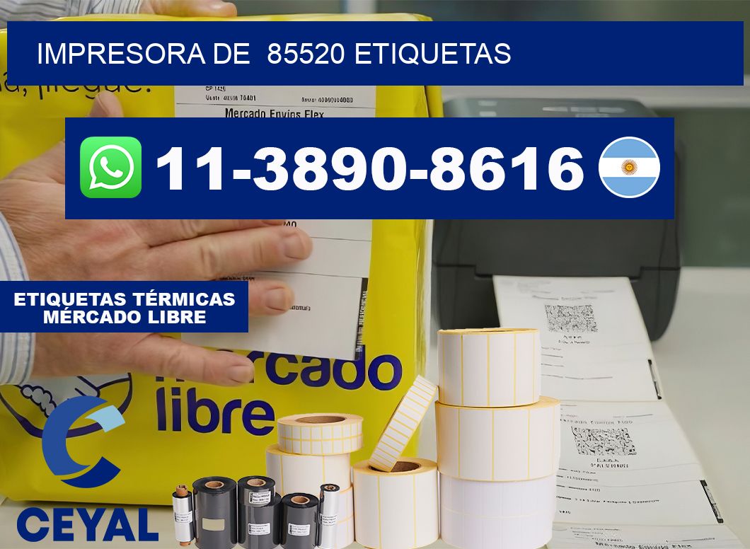 impresora de  85520 etiquetas