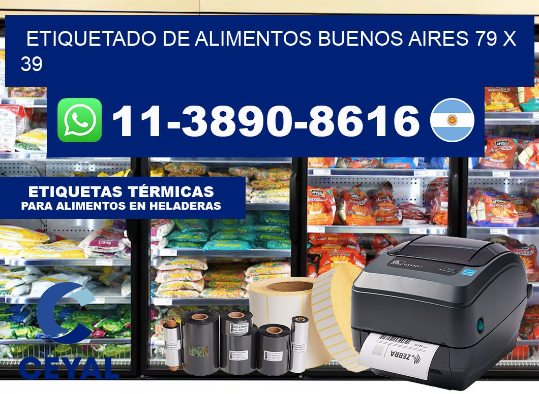 Etiquetado de alimentos buenos aires 79 x 39