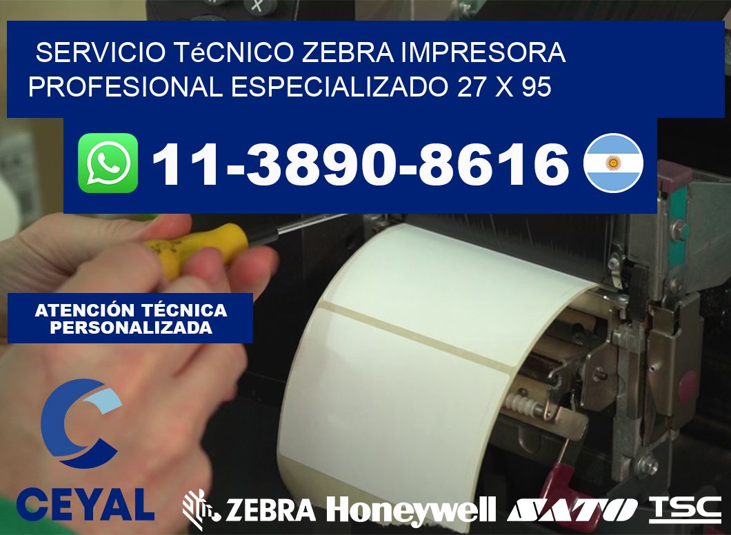 Servicio Técnico Zebra Impresora Profesional Especializado 27 x 95