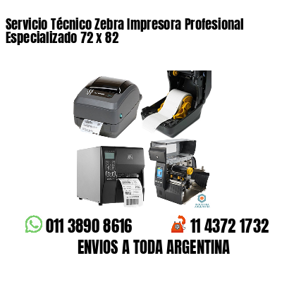 Servicio Técnico Zebra Impresora Profesional Especializado 72 x 82
