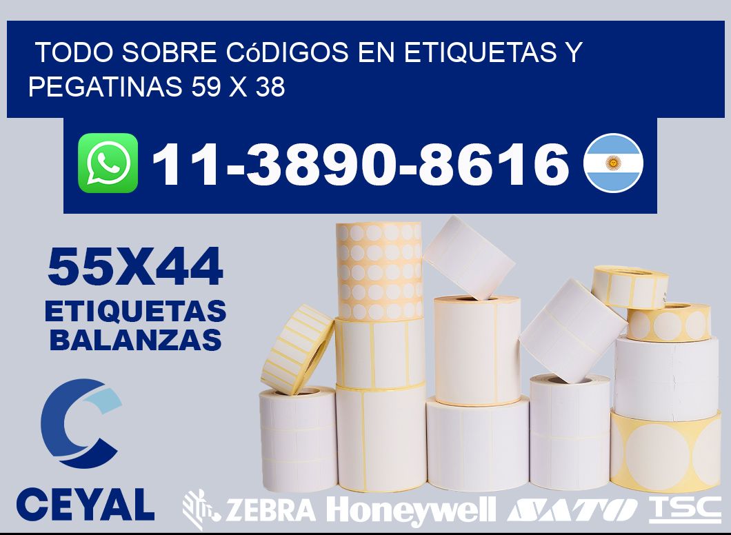 Todo sobre códigos en etiquetas y pegatinas 59 x 38