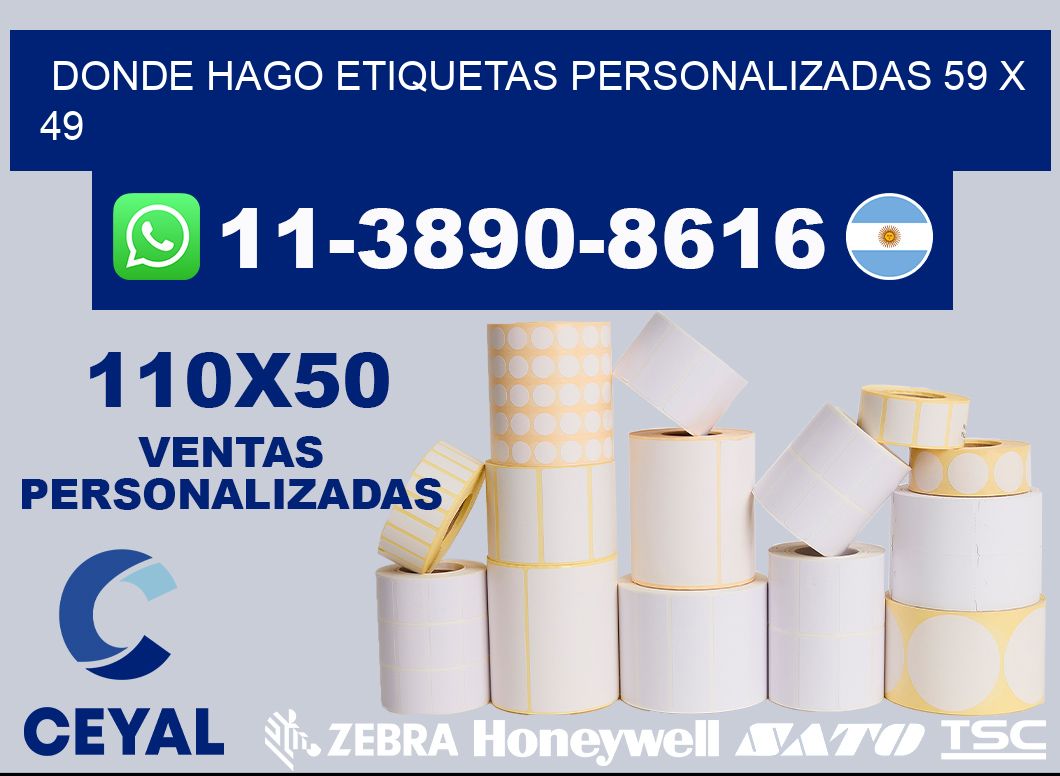 donde hago etiquetas personalizadas 59 x 49