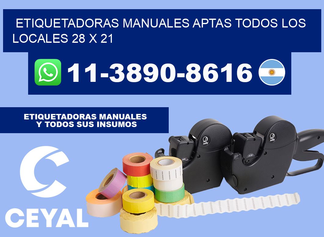 etiquetadoras manuales aptas todos los locales 28 x 21