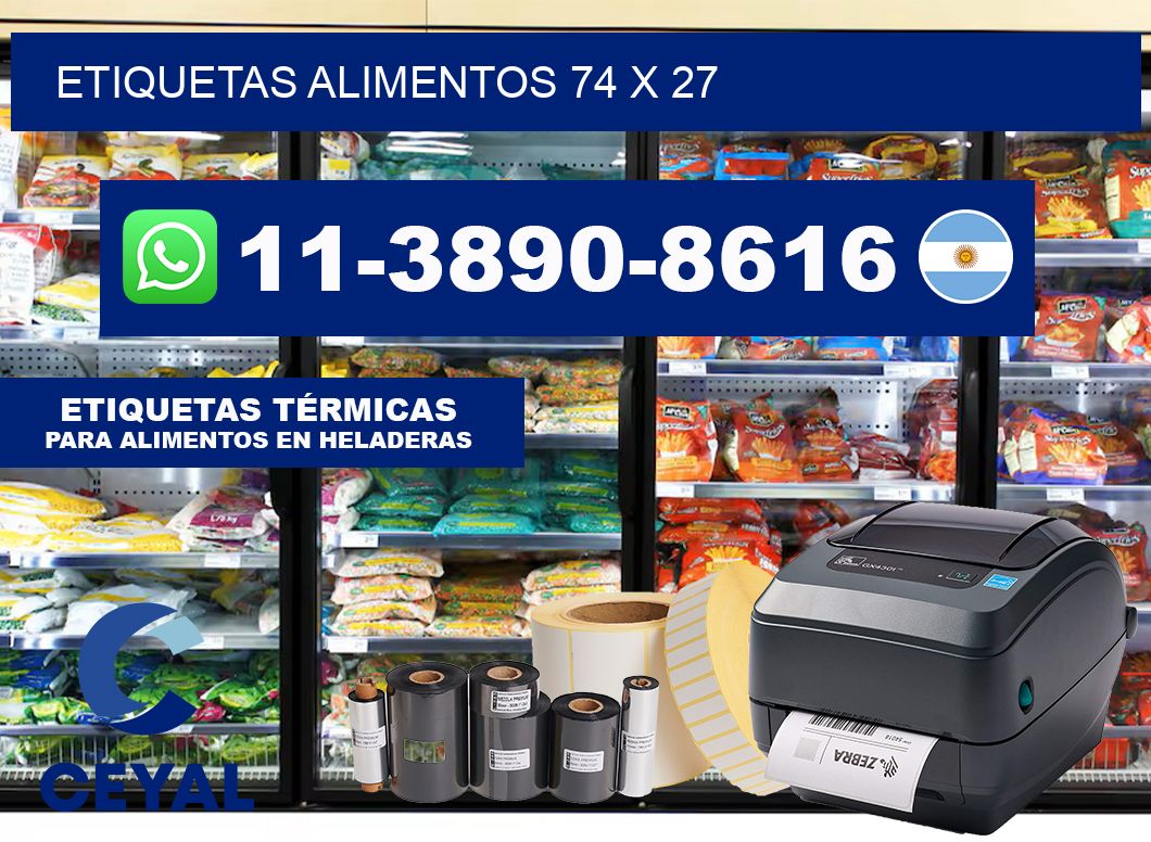 etiquetas alimentos 74 x 27